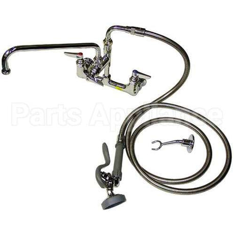 0175 Compatible TS Brass Faucet Assembly 8" Ctr Wall 12" Noz