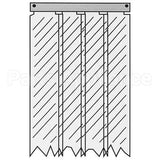 01SA8083884 Compatible Kason Kason - 402La8083884 Strip Curtain-Easimnt