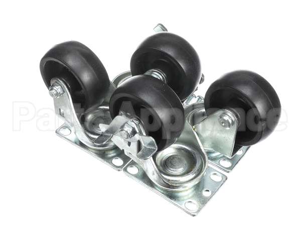 02-160620 Master-Bilt Casters Set/4, 2 Locking 2 Non