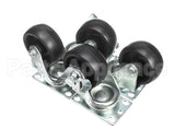 02-160620 Master-Bilt Casters Set/4, 2 Locking 2 Non