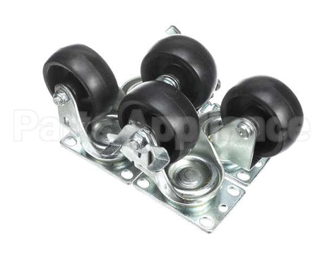 02-160620 Master-Bilt Casters Set/4, 2 Locking 2 Non
