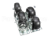 02-160620 Master-Bilt Casters Set/4, 2 Locking 2 Non