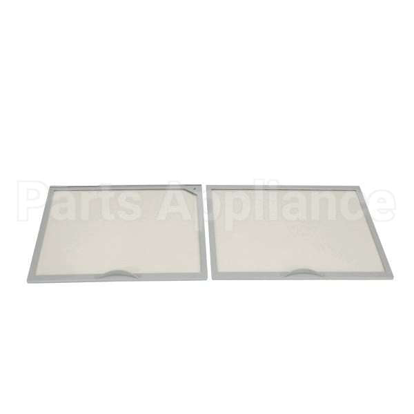 02-72476 Compatible Master-Bilt Glass Lids(Pair) Msf-43A Sd-35