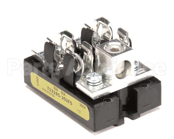 02.41.001.00 Hatco Fuse Block 60A 300V 2P 2/0 Lug