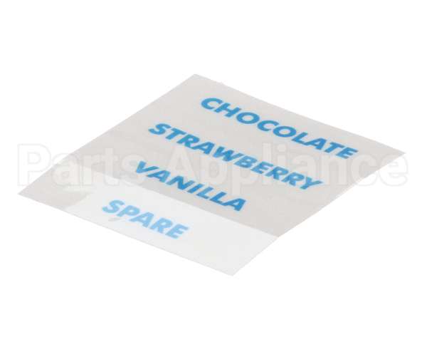 021523 Taylor Freezers Decal-Set Of 4 Syrup Flavors