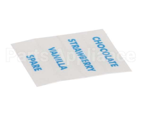 021523 Taylor Freezers Decal-Set Of 4 Syrup Flavors