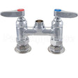 0225-LN Compatible TS Brass Faucet Base - Deck, 4" Ctr