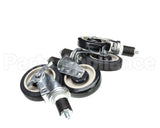 0250500 Town Food Service Casters Set Of 4 5 Dia. (2 W & 2 Wo B