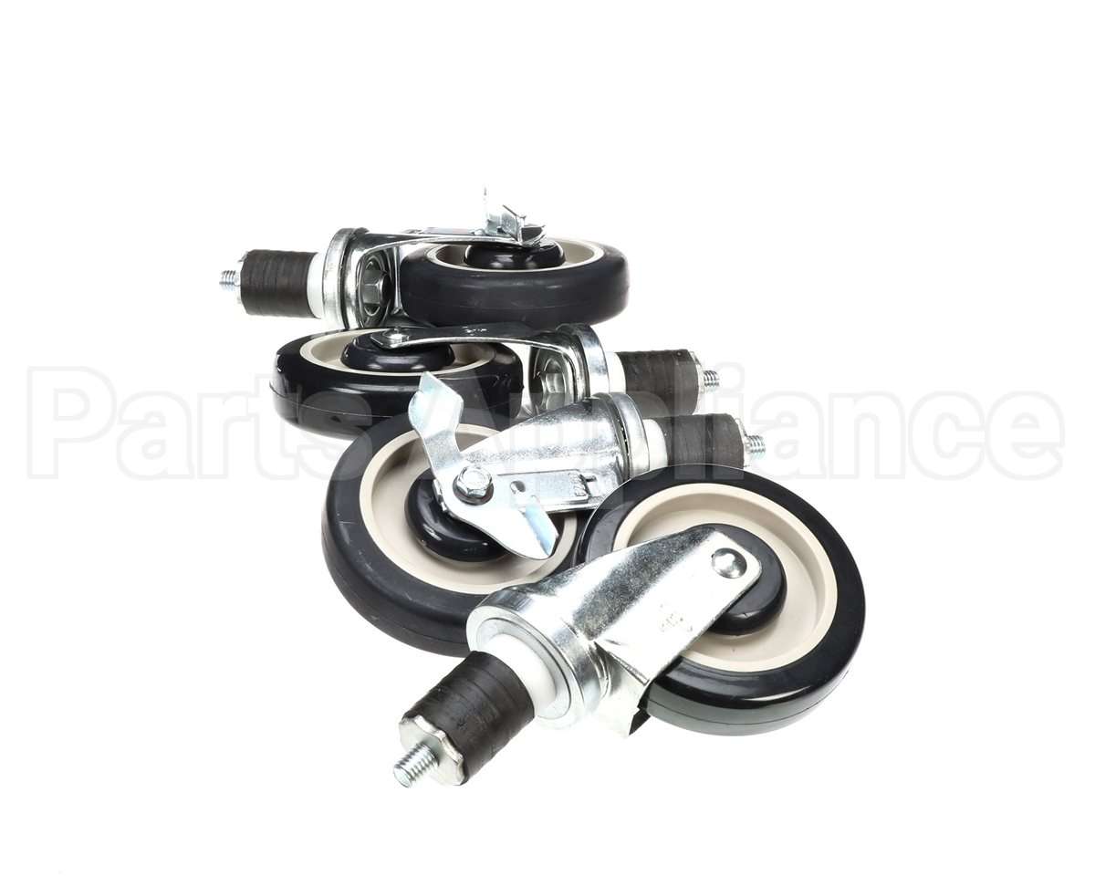 0250500 Town Food Service Casters Set Of 4 5 Dia. (2 W & 2 Wo B