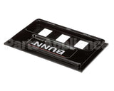 02610.0012 Bunn Front End Cap Assembly, Blk Pour-O