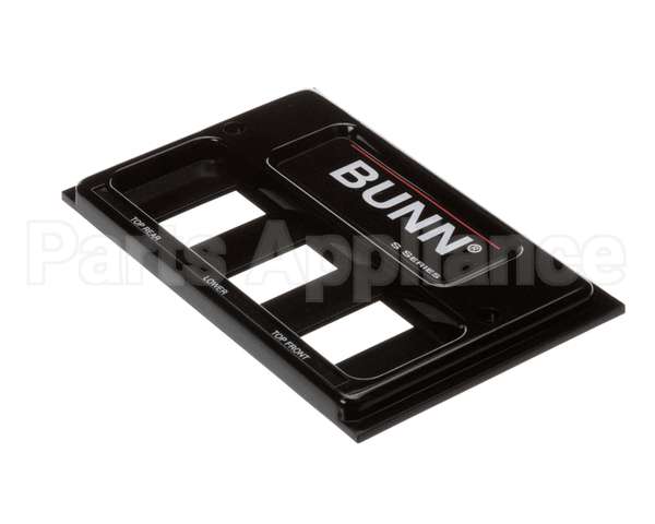 02610.0012 Bunn Front End Cap Assembly, Blk Pour-O