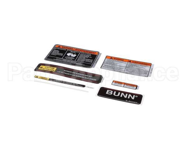 02627.7998 Bunn Decal-Set,St/Stf&