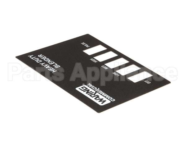 026724 Waring Name Plate