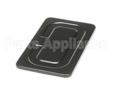 02722.0001 Bunn Lid, Pour-In Rect-Sst (Black)