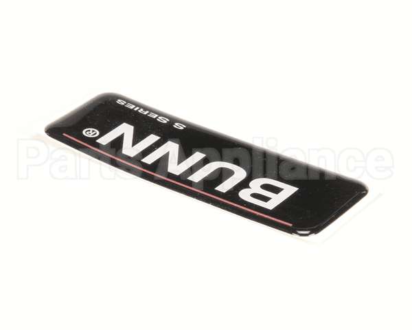 02751.0000 Bunn Decal, Bunn S Series-1.47X4.22
