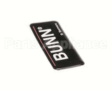 02751.0000 Bunn Decal, Bunn S Series-1.47X4.22