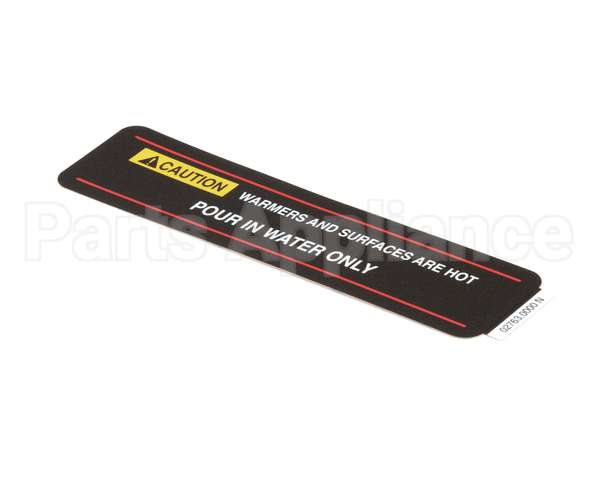 02763.0000 Bunn Decal,Caution-Hot Surf/Pourin