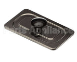 02770.0000 Bunn Lid Assembly, Sst W/Knob-Rect