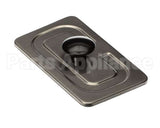 02770.0000 Bunn Lid Assembly, Sst W/Knob-Rect