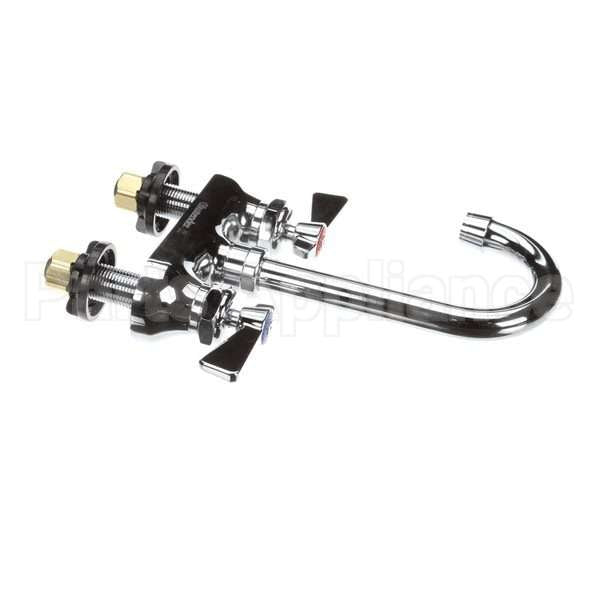 03000457 Compatible Glastender Faucet, Deck Mount With 3-1/2" Gooseneck