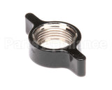 03093.0001 Bunn Wing Nut,Faucet (Blk W/Insert