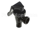 03260.0021 Bunn Faucet Assembly, Black Lift Handle