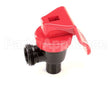 03260.0036 Bunn Faucet Assembly, Red Lift Handle
