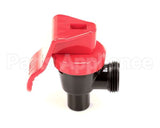 03260.0036 Bunn Faucet Assembly, Red Lift Handle