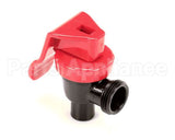 03260.0036 Bunn Faucet Assembly, Red Lift Handle