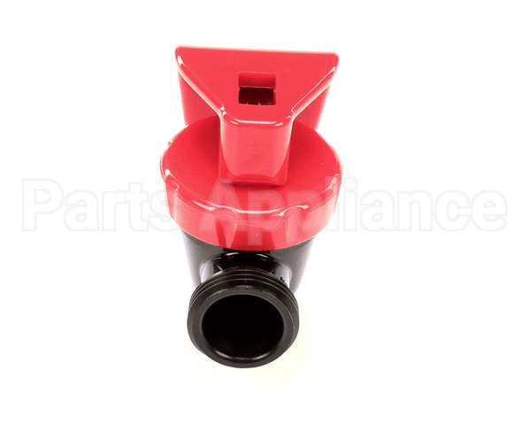 03260.0036 Bunn Faucet Assembly, Red Lift Handle