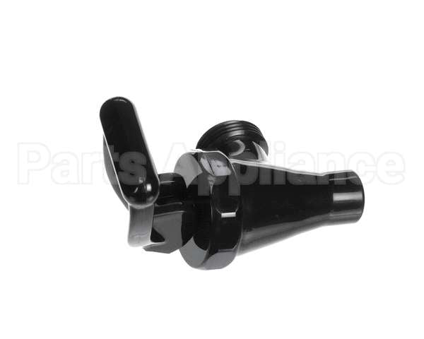 03260.0119 Bunn Faucet Assy, Black Nudger Am