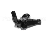 03260.0119 Bunn Faucet Assy, Black Nudger Am