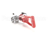 03287.0006 Bunn Faucet Assembly, Crm W/Red Handle