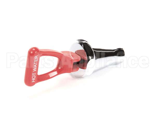 03287.0006 Bunn Faucet Assembly, Crm W/Red Handle