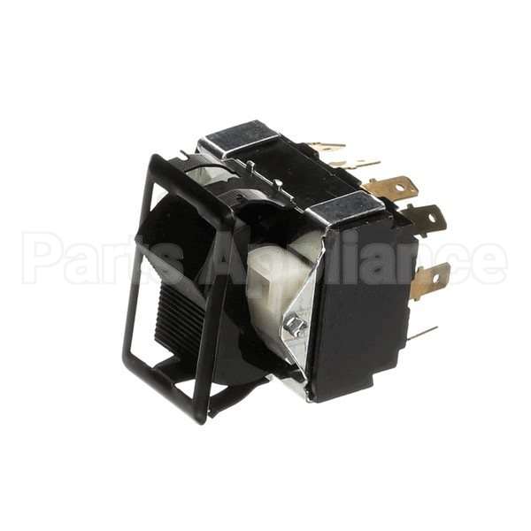 03356.0003 Compatible Bunn Switch, 4Pdt 250V Blk W/Blk Bzl