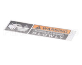 03408.0000 Bunn Decal, Warning-Remove Funnel