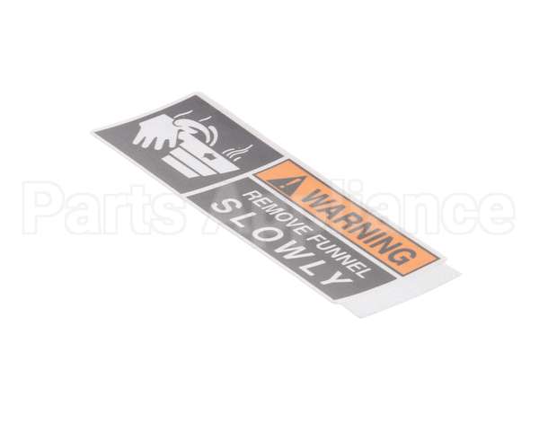 03408.0000 Bunn Decal, Warning-Remove Funnel