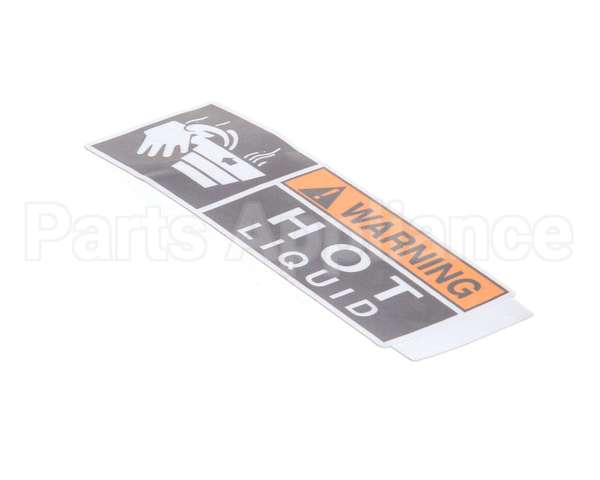 03409.0000 Bunn Decal, Warning-Hot Liquid