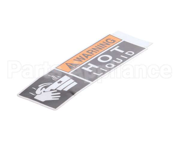 03409.0000 Bunn Decal, Warning-Hot Liquid