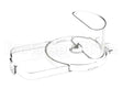 034610 Waring Continuous Feed Cover /Wfp16