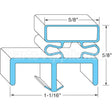 037453 Compatible Norlake Gasket, Door