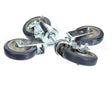 039542 Keating Caster 5 Fryer Set Of 4- 2 Swi