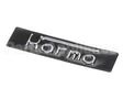 04.HU0066.001 Grindmaster Cecilware Karma Logo Sticker