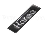 04.HU0066.001 Grindmaster Cecilware Karma Logo Sticker