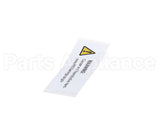 04.IP0368.001 Grindmaster Cecilware """Proposition 65"" Sticker"