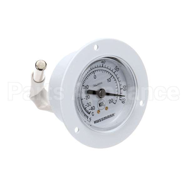 0443312 Compatible Hussmann Thermometer-2 Dial White