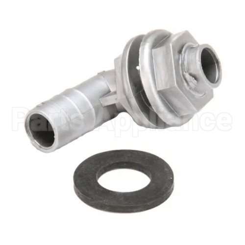 04730-011-45-21 Compatible Jackson Fitting Bulkhead Elbow 45Deg. 1/2 N