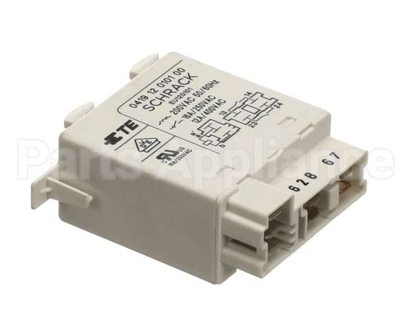 049159 Electrolux Professional Relay; 200V 50/60 Hz; 2 Contacts