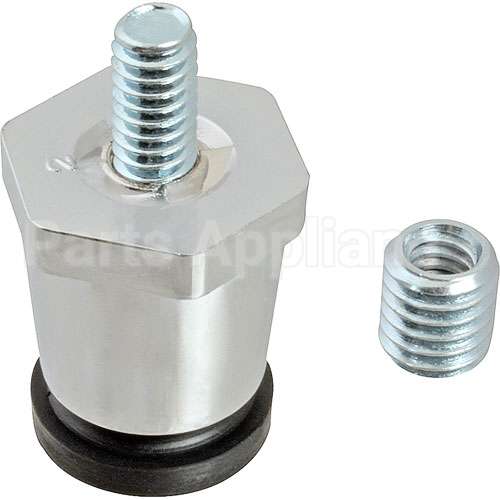 05-30-081 Compatible Hatco Leg1"H, 1/4"-20Thd, W/Adaptor