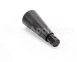 05.30.069.00 Hatco Leg 6" Black Plastic 1/2"-13
